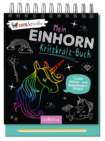 Mein Einhorn-Kritzkratz-Buch 