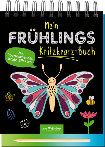 Mein Frühlings-Kritzkratz-Buch 