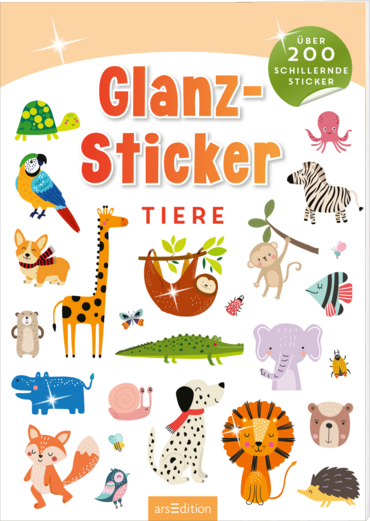 Glanz-Sticker – Tiere