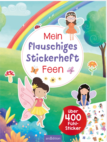 Mein flauschiges Stickerheft – Feen