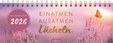 Tischkalender Einatmen. Ausatmen. Lächeln. 2026