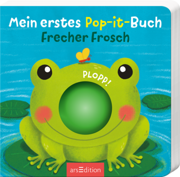 Mein erstes Pop-it-Buch – Frecher Frosch