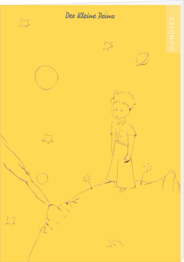 myNOTES Papeterie: Der Kleine Prinz Notizheft