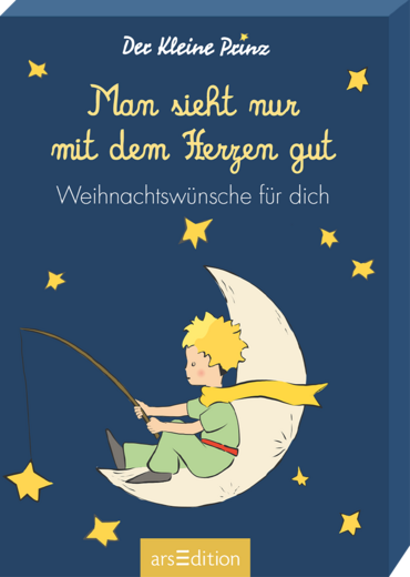 Man sieht nur mit dem Herzen gut. Weihnachtswünsche für dich