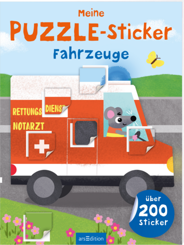 Meine Puzzle-Sticker – Fahrzeuge