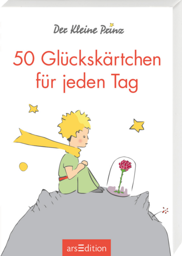Der Kleine Prinz. 50 Glückskärtchen für jeden Tag