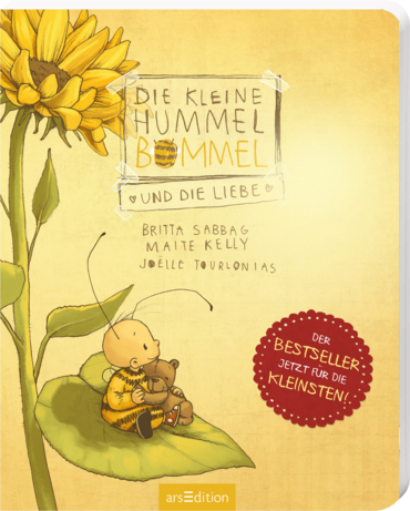 Die kleine Hummel Bommel und die Liebe (Pappbilderbuch)