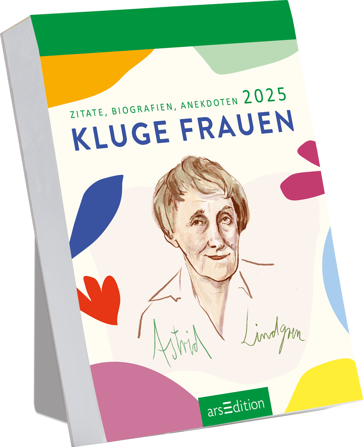 Abreißkalender Kluge Frauen 2025 arsEdition Verlag
