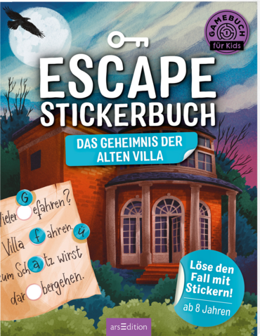 Escape-Stickerbuch – Das Geheimnis der alten Villa