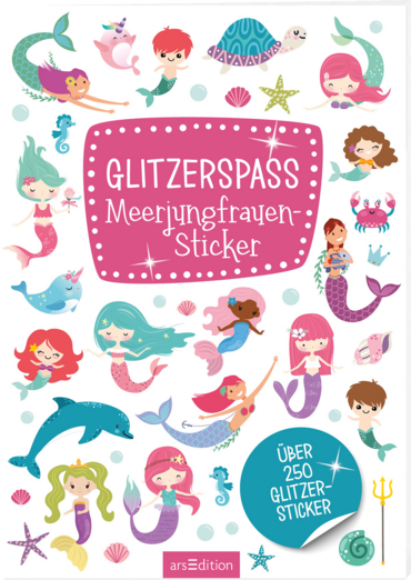 Glitzerspaß – Meerjungfrauen-Sticker
