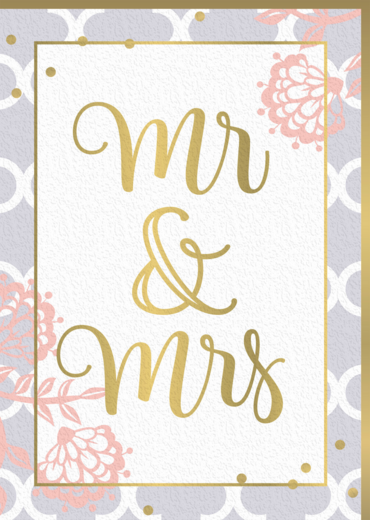 Grußkarten Hochzeit deluxe -- Karten