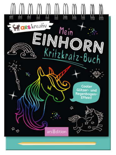Mein Einhorn-Kritzkratz-Buch 