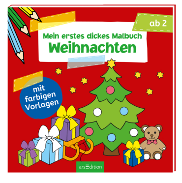 Mein erstes dickes Malbuch ab 2 – Weihnachten