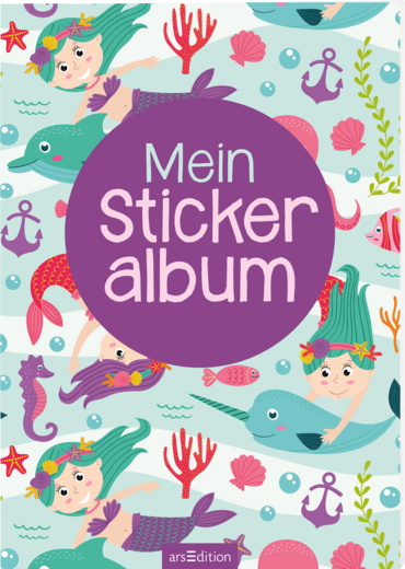 Mein Stickeralbum – Meerjungfrauen