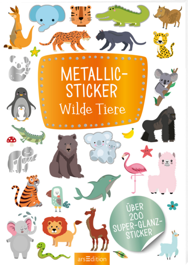 Metallic-Sticker – Wilde Tiere