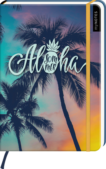 myNOTES Notizbuch A5: Aloha Sommer