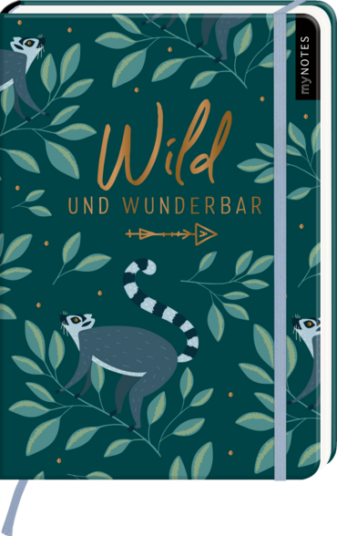 myNOTES Notizbuch A5: Wild und wunderbar 